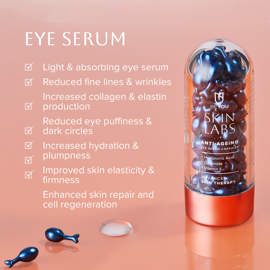BeYou Skin Labs Anti-Ageing Eye Serum Capsules Best Sales Price - CBD