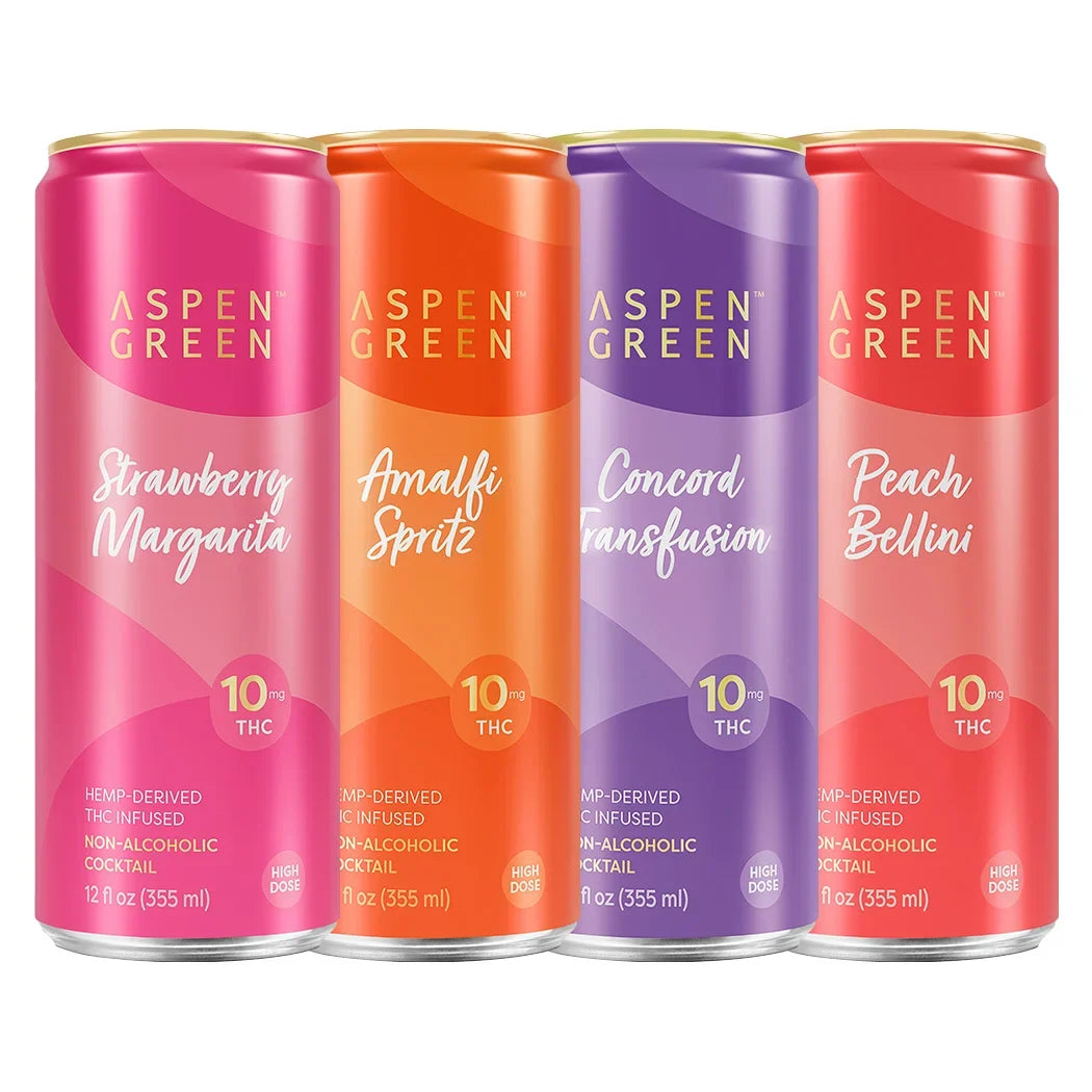 Aspen Green THC Drink Variety Pack - 10mg
