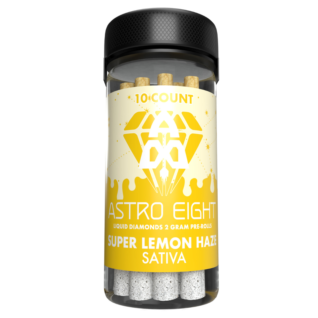 Astro 8 THC-A Liquid Diamonds Pre Rolls 2G | 10ct