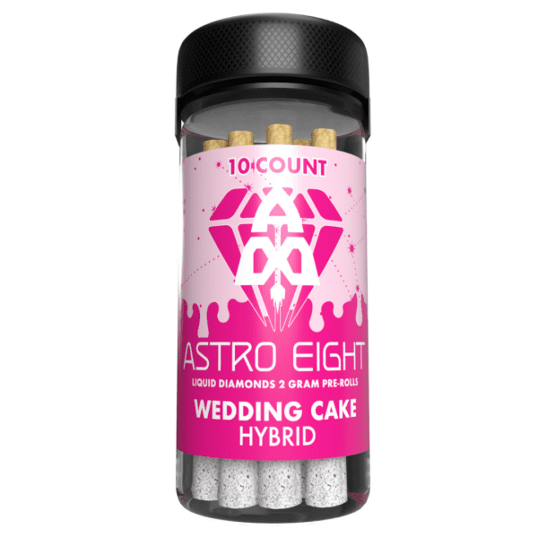 Astro 8 THC-A Liquid Diamonds Pre Rolls 2G | 10ct