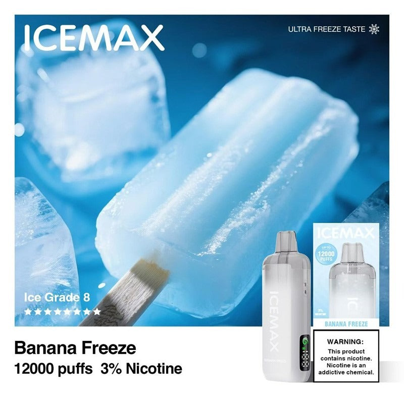 Icemax 12K Disposable Vape 3% 10ml (12000 Puffs)