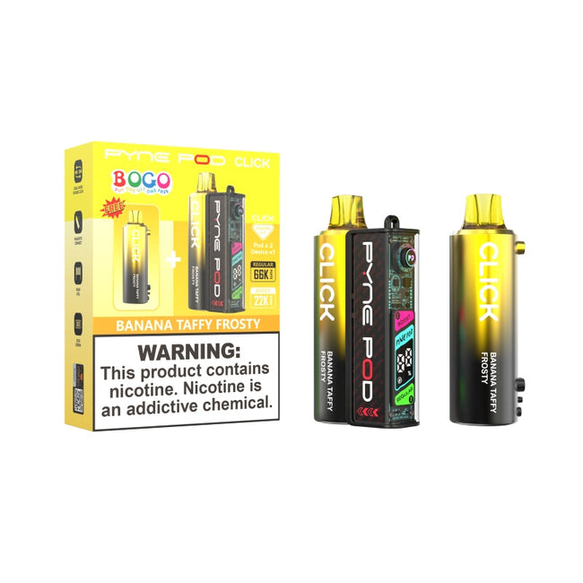 Pyne Pod Click 66K Disposable Vape Starter Kit 5% (66000 puffs)