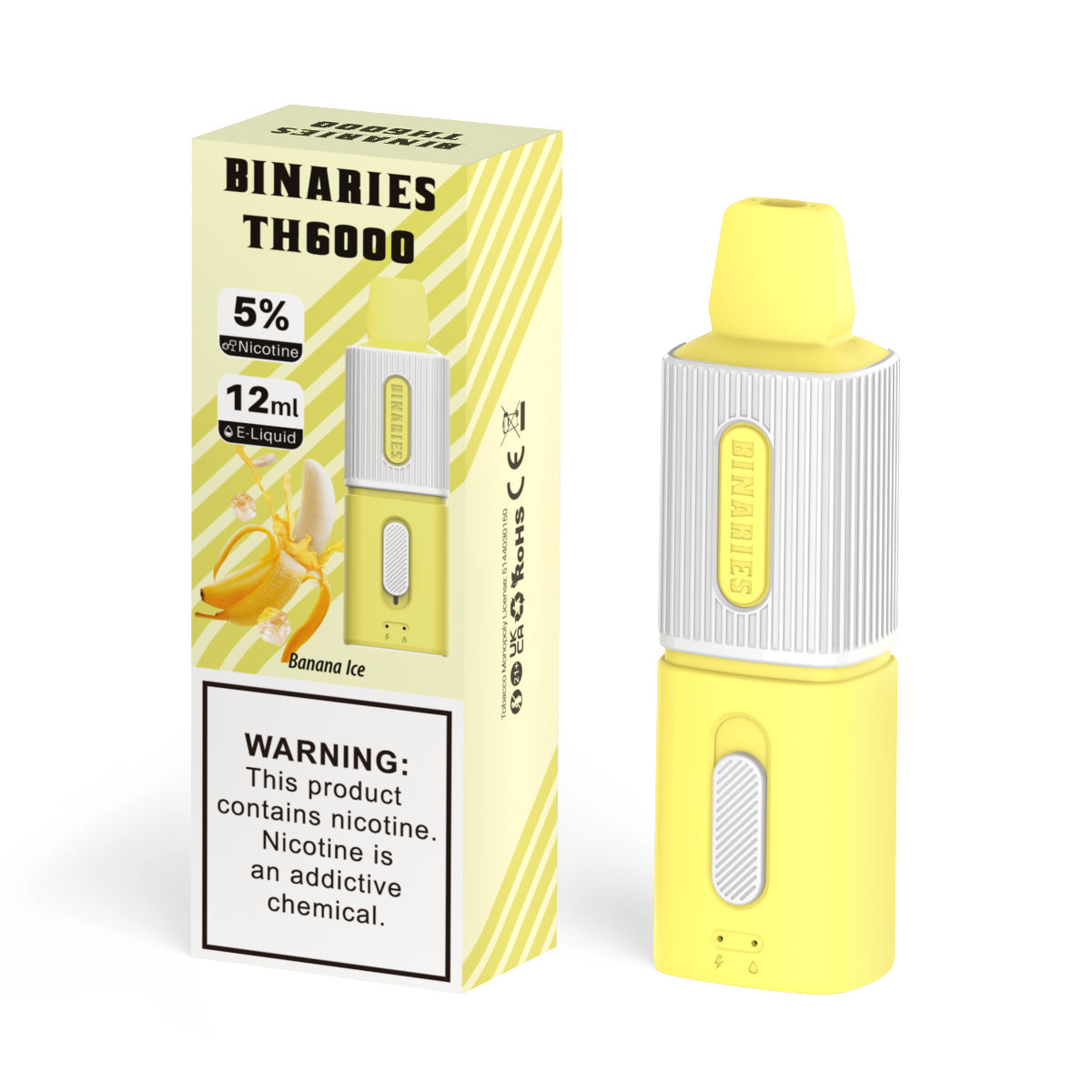 Binaries Cabin TH6000 Disposable | 6000 Puffs | 12mL | 50mg Best Sales Price - Disposables