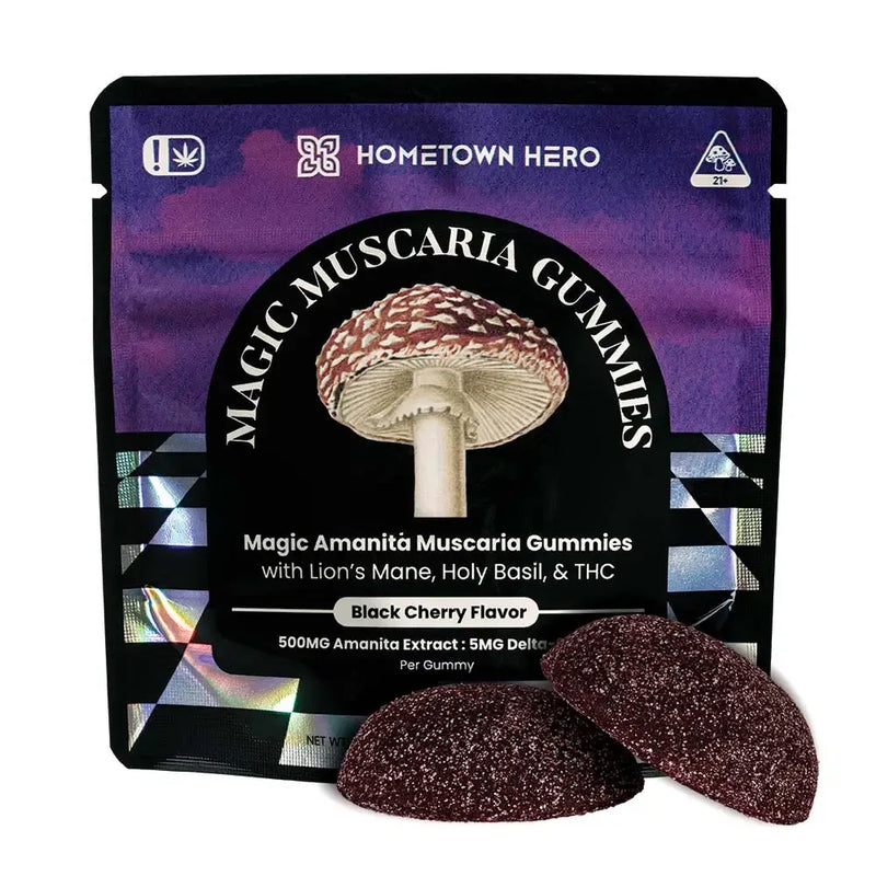 Hometown Hero Amanita Magic Mushroom Gummies - 2000mg Best Sales Price - Gummies