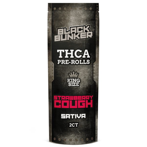 Black Bunker King Size THC-A Pre Rolls 1G | 2ct