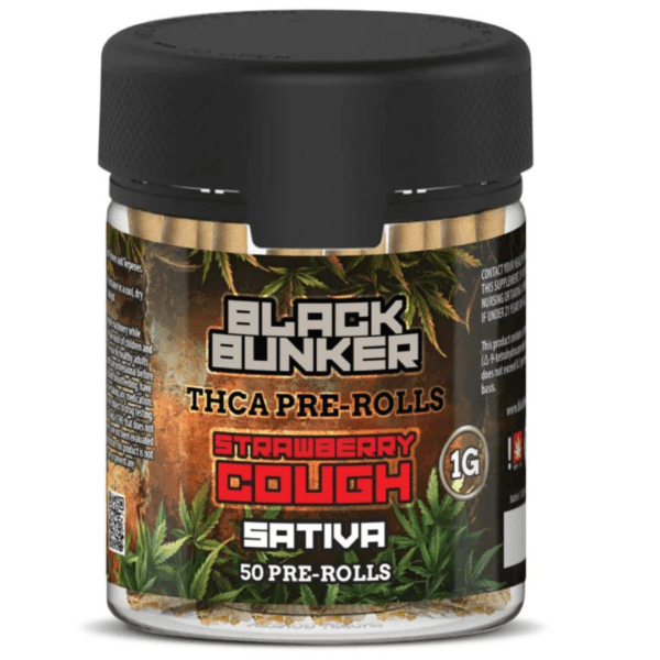 Black Bunker THC-A Pre Rolls 1G | 50ct