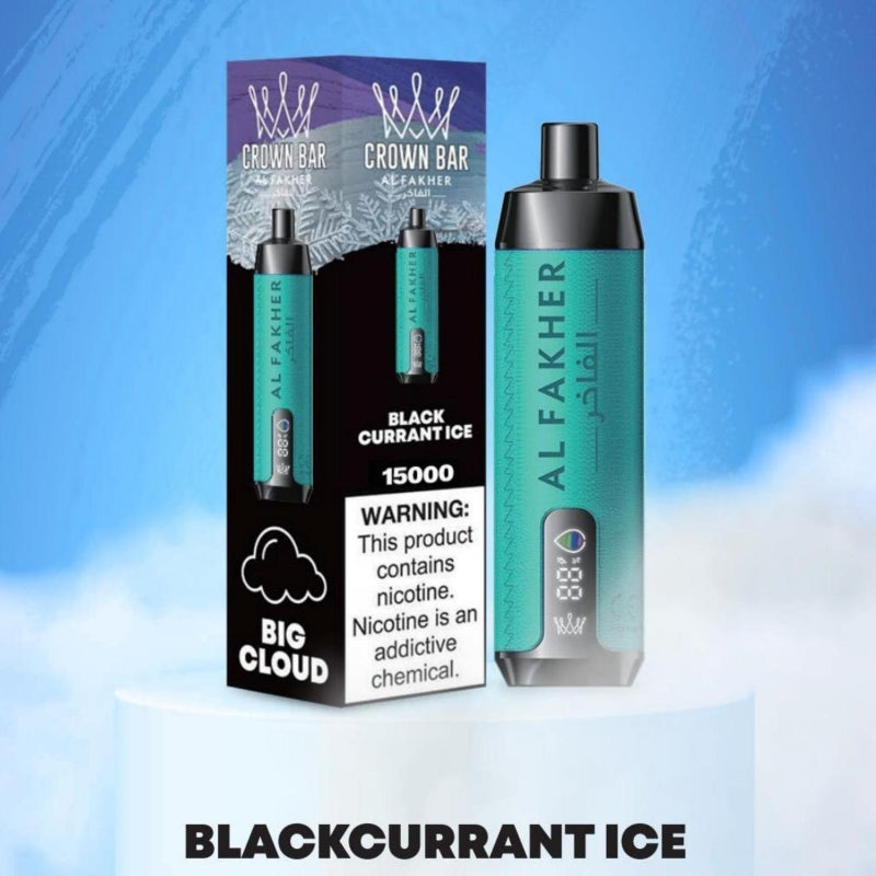 AL Fakher Crown Bar 15K Pro Disposable Vape 18ml (15000 Puffs)