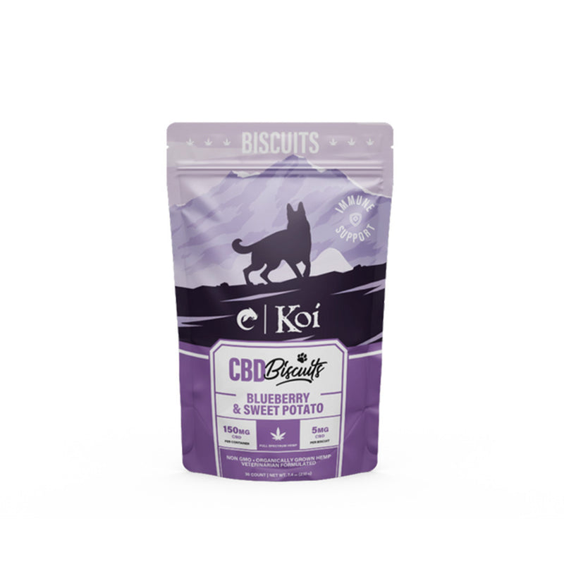 Koi CBD Dog Biscuits | Immune Support Best Sales Price - Pet CBD