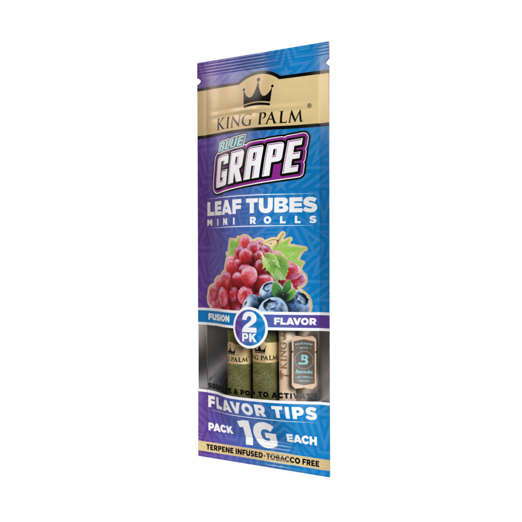 King Palm 2 Mini Rolls – Blue Grape