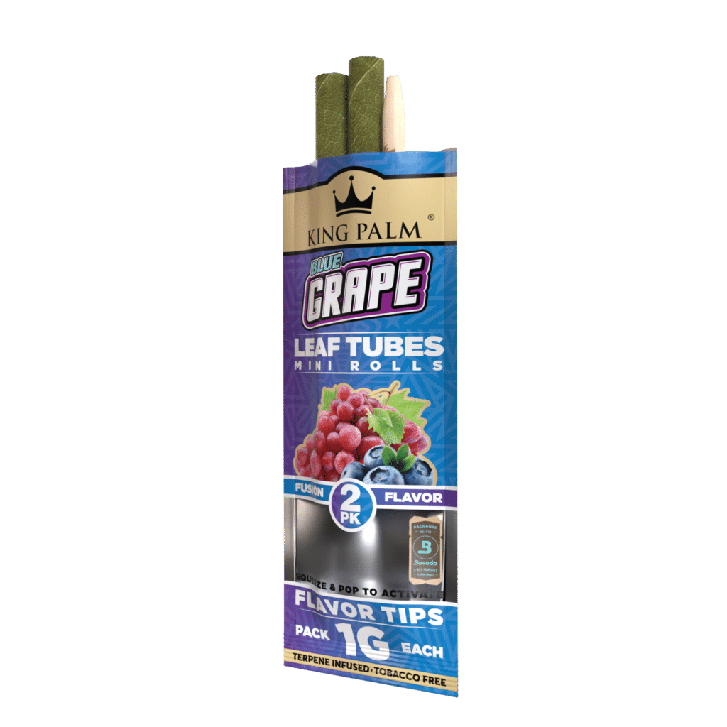 King Palm 2 Mini Rolls – Blue Grape