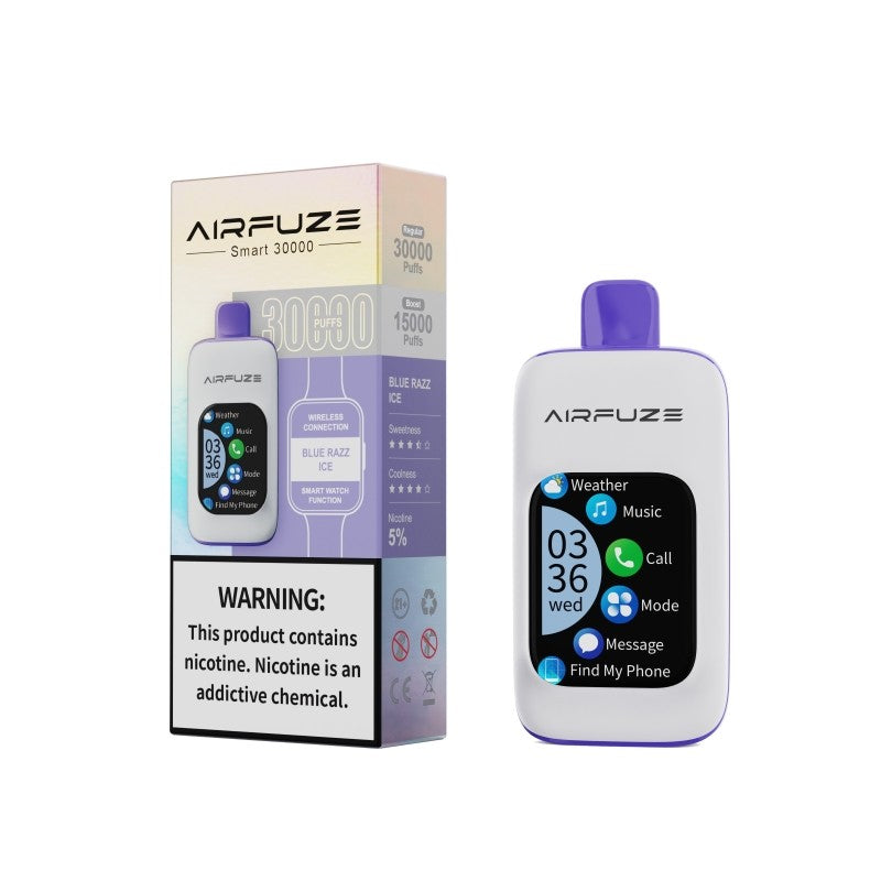 Airfuze 30K Disposable Vape(5%, 20ml)