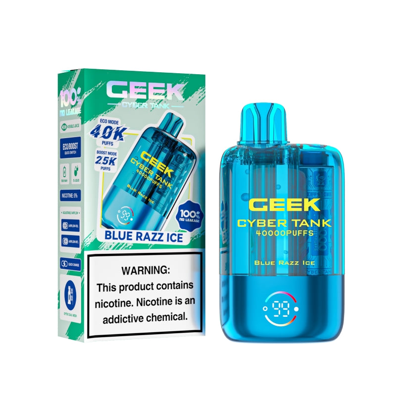 Ceek Cyber Visible Tank 40K Disposable Vape 1100mAh 5% (40000 Puffs) Best Sales Price - Disposables