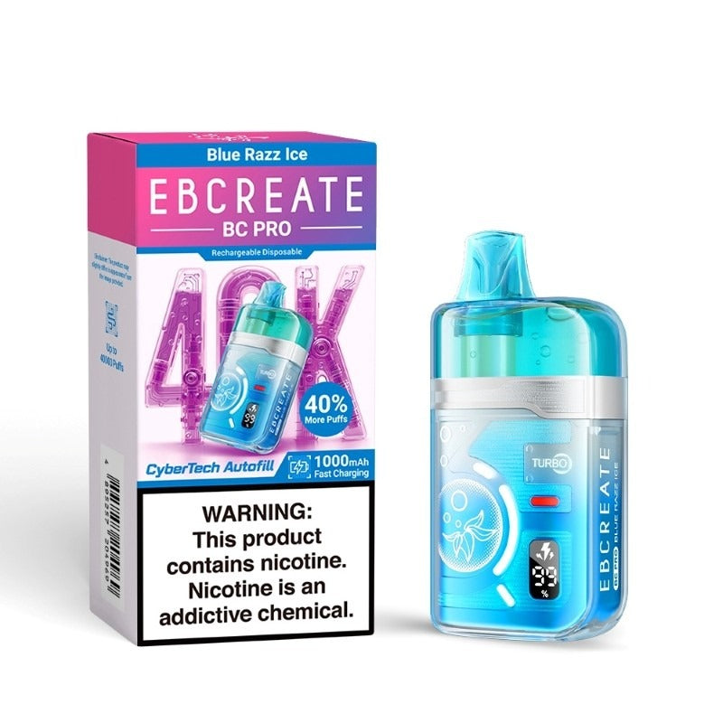 EBCREATE BC Pro 40K Disposable Vape 5% (40000 Puffs)
