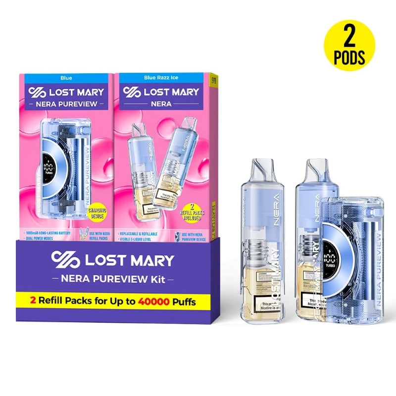 Lost Mary Nera Pureview 40K Disposable Vape 5% (40000 Puffs)