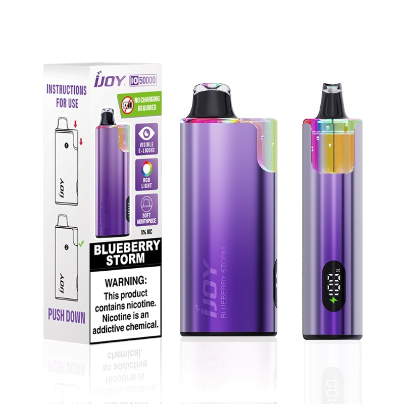 iJOY IO50000 Disposable Vape 2500mAh 5% (50000 Puffs)