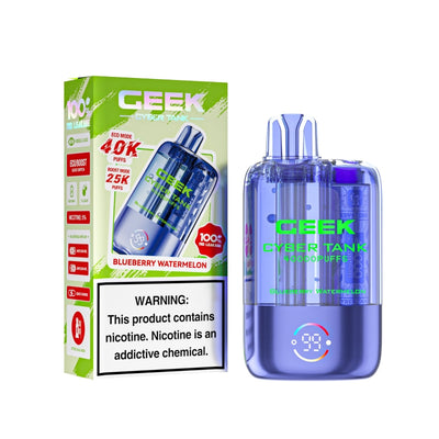 Ceek Cyber Visible Tank 40K Disposable Vape 1100mAh 5% (40000 Puffs) Best Sales Price - Disposables