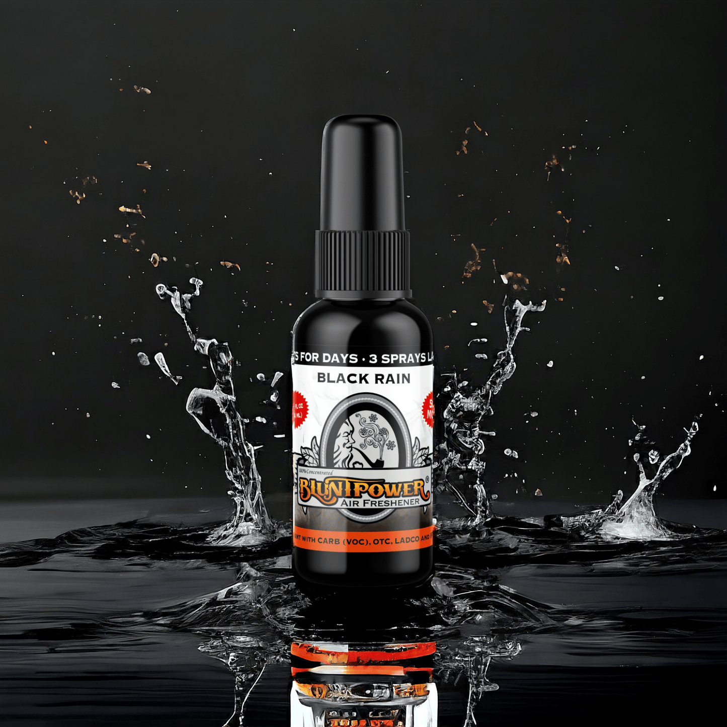 Black Rain Air Freshener Spray