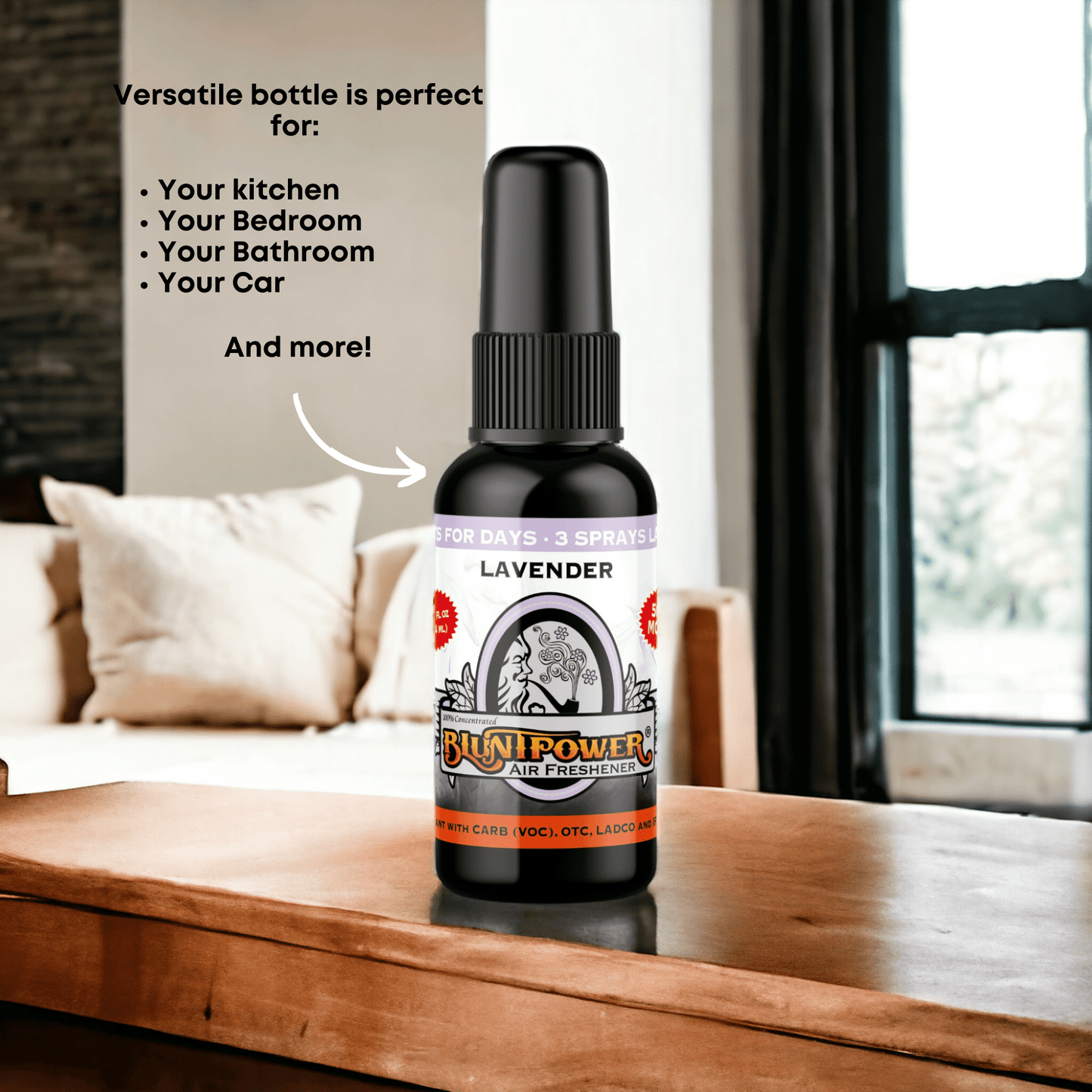 Lavender Air Freshener Spray Best Sales Price - Smoke Odor Eliminators
