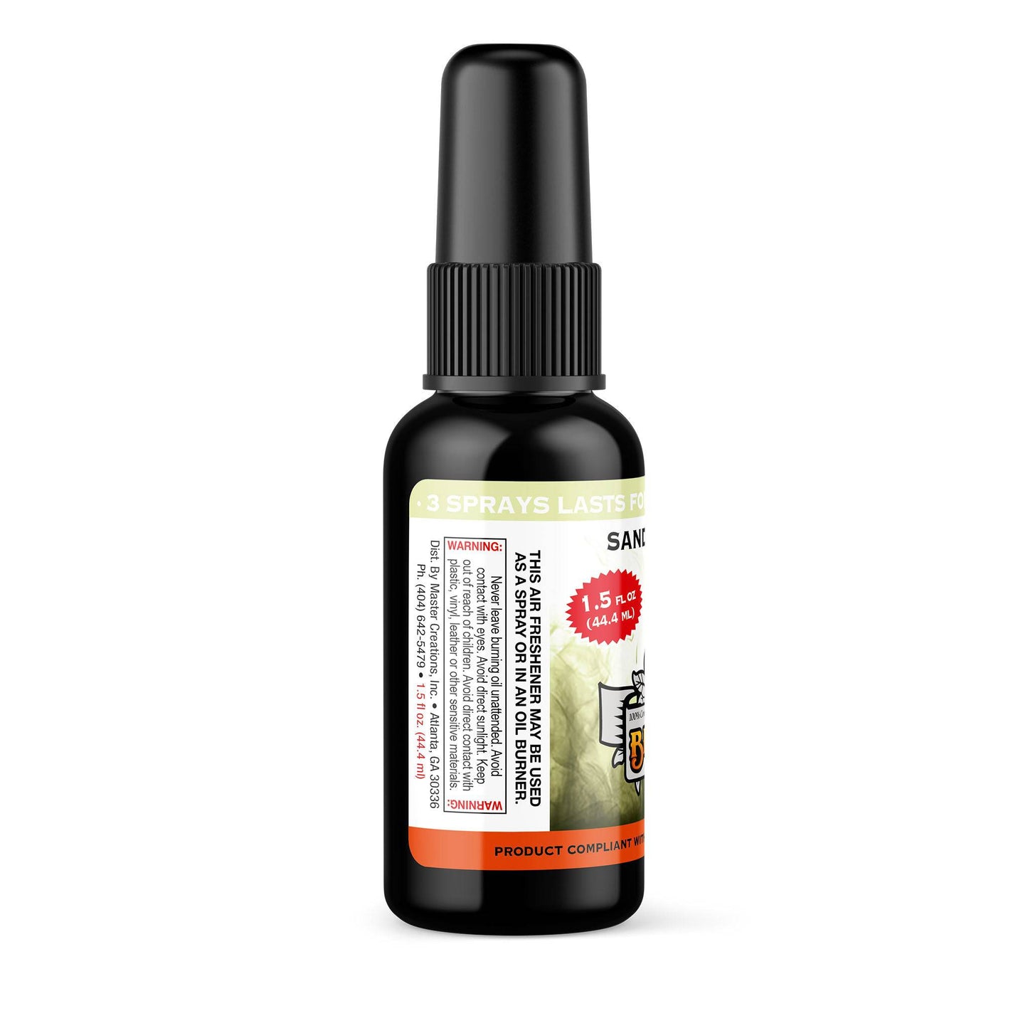 Sandalwood & Vanilla Air Freshener Spray Best Sales Price - Smoke Odor Eliminators