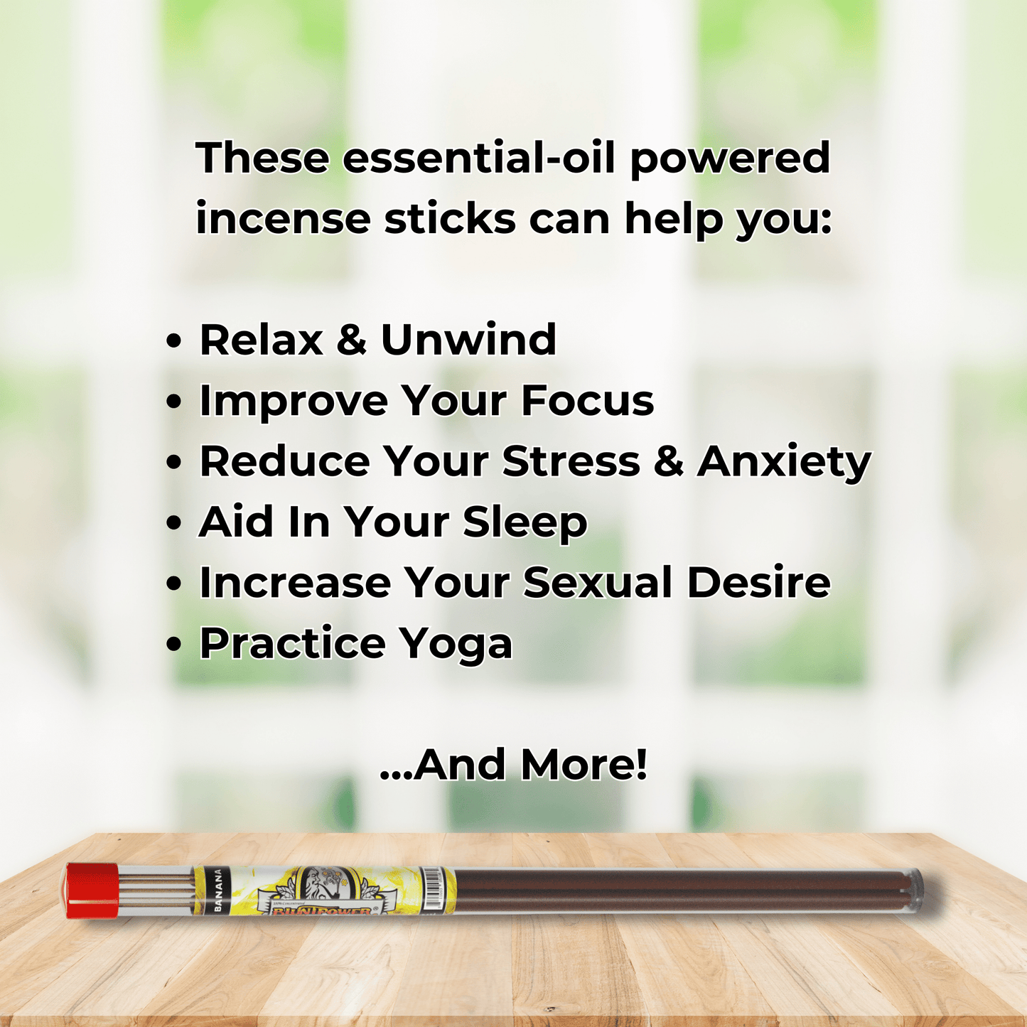 Banana Long Incense Sticks