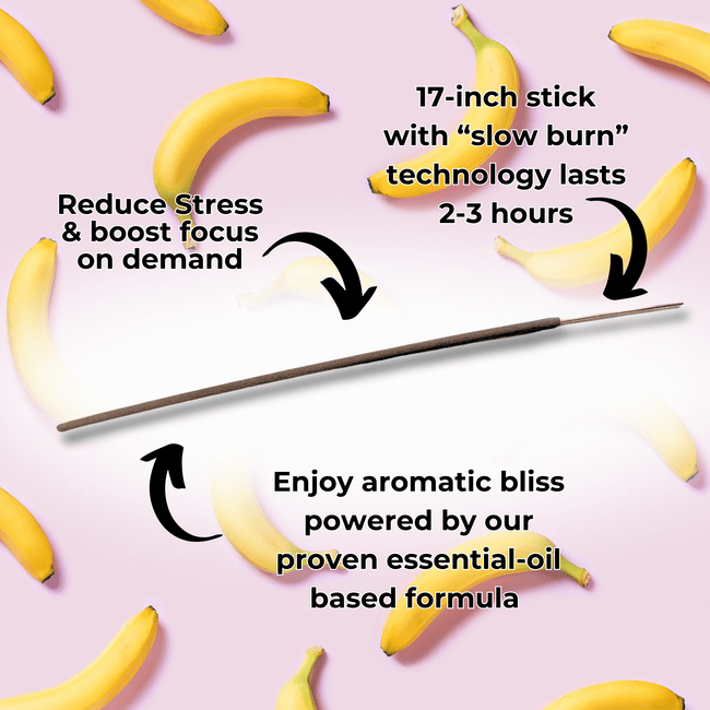 Banana Long Incense Sticks