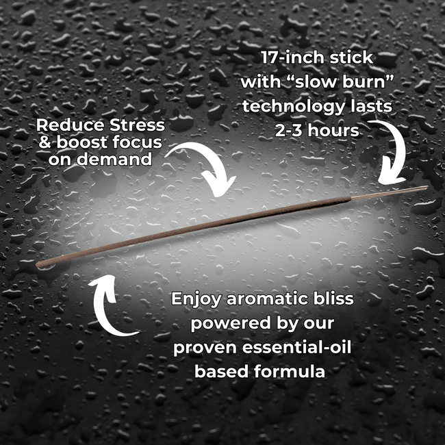 Black Rain Long Incense Sticks