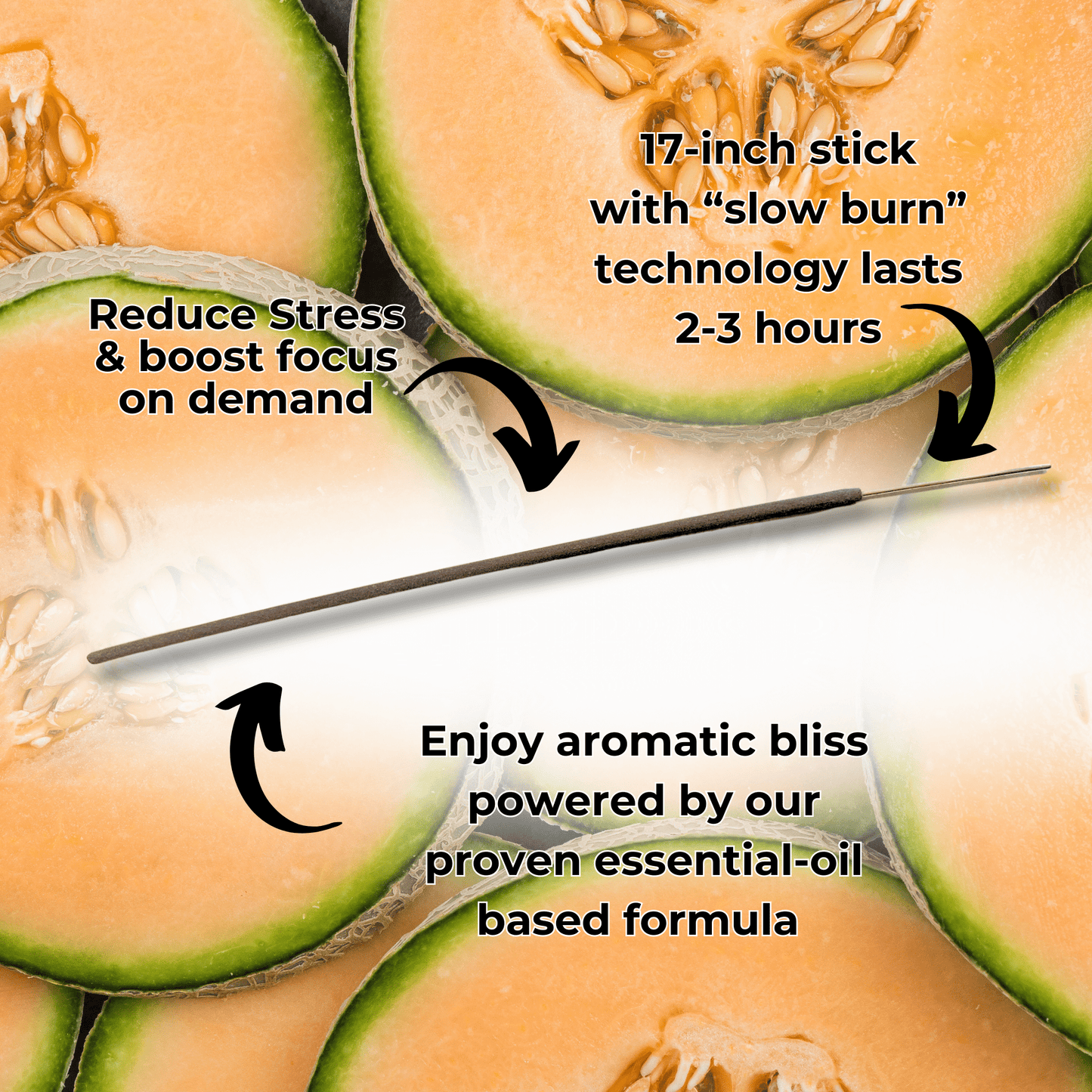 Cantaloupe Long Incense Sticks