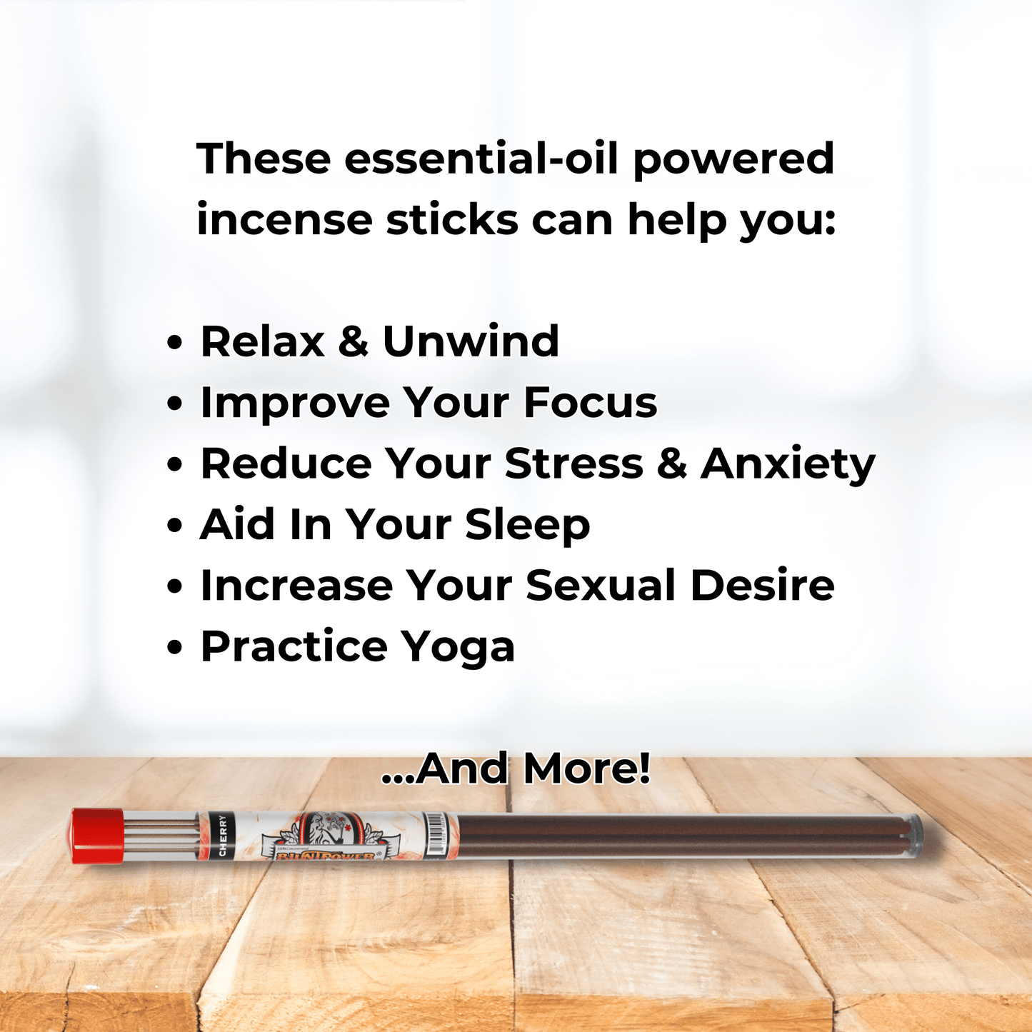 Cherry Long Incense Sticks