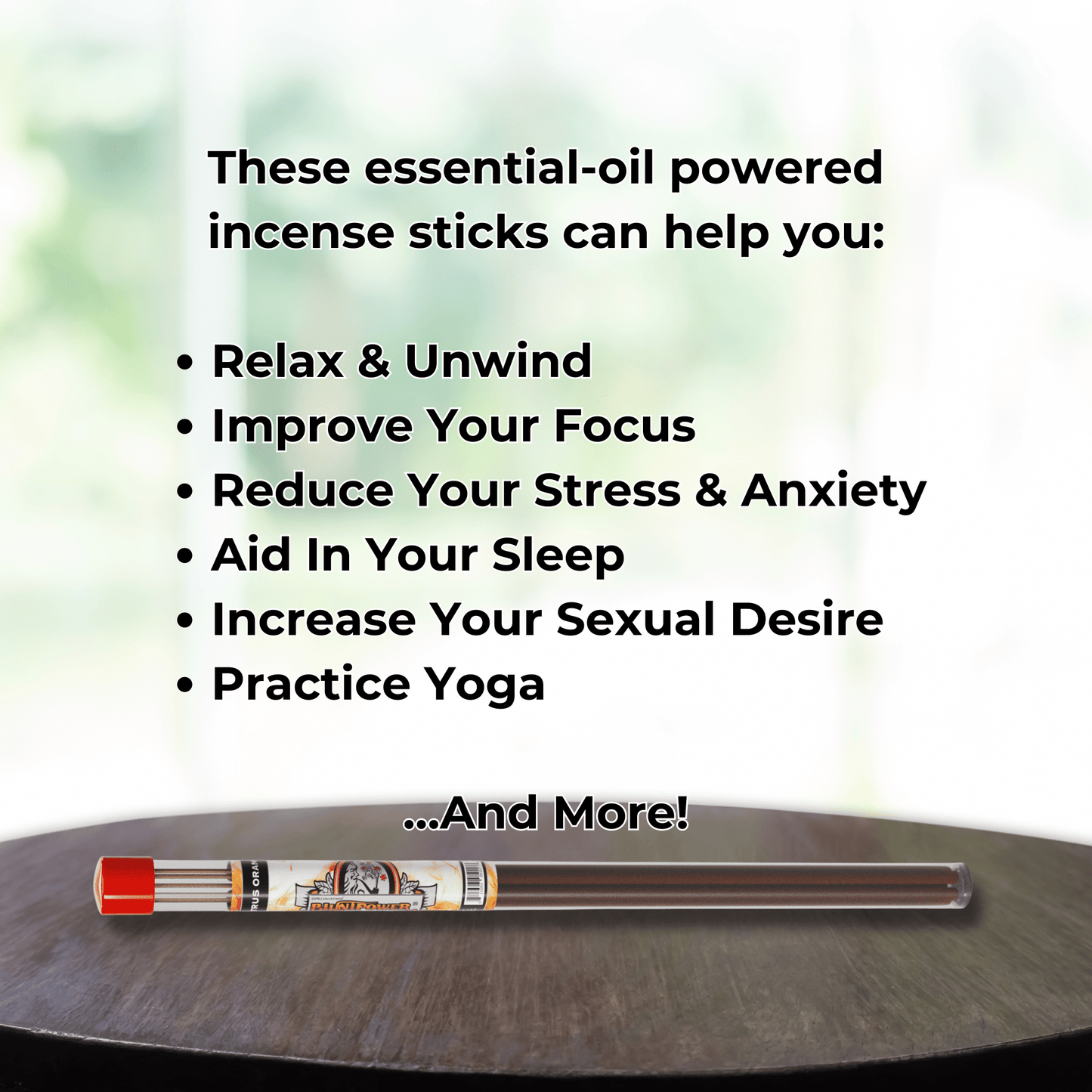 Citrus Orange Long Incense Sticks Best Sales Price - Smoke Odor Eliminators