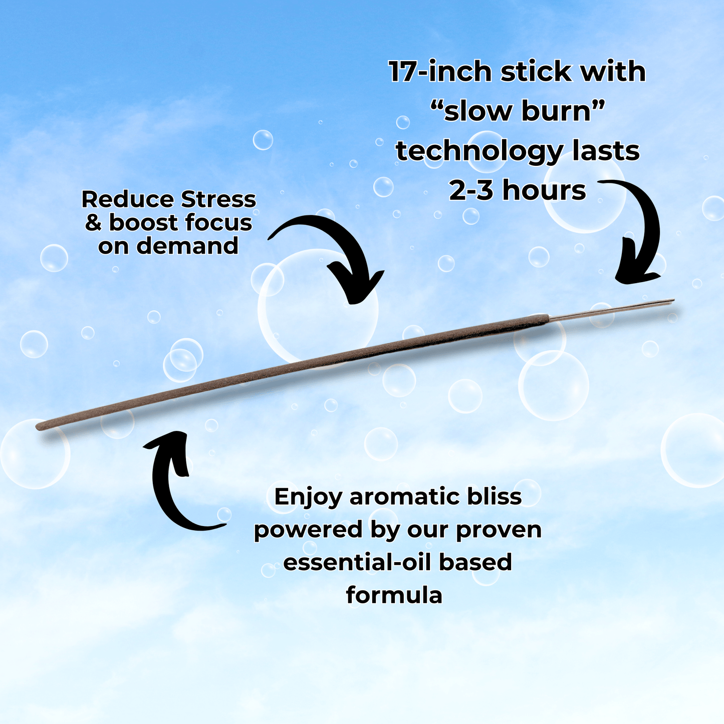 Clean Smell Long Incense Sticks Best Sales Price - Smoke Odor Eliminators