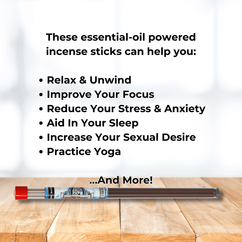 Cool Water Long Incense Sticks Best Sales Price - Smoke Odor Eliminators