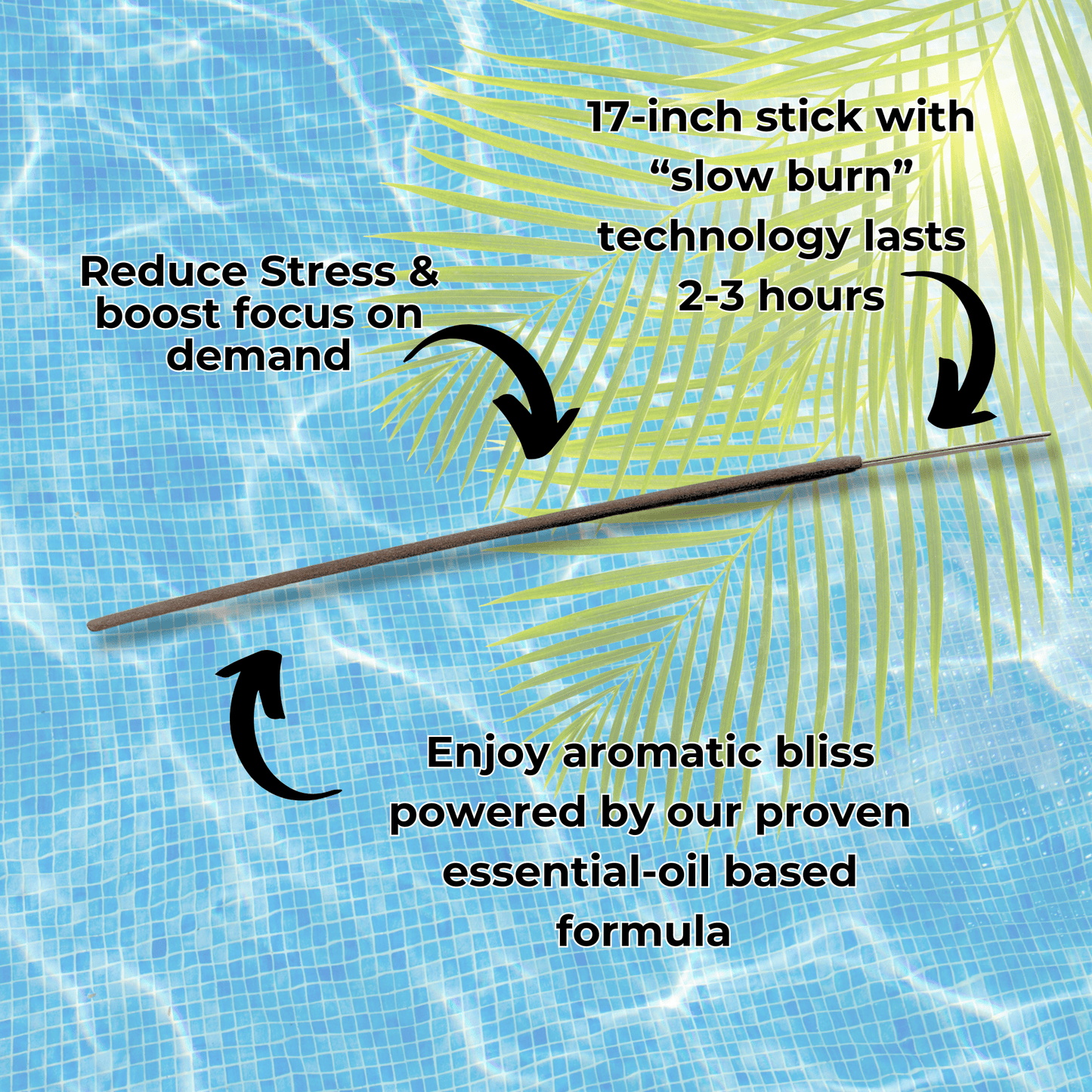 Cool Water Long Incense Sticks Best Sales Price - Smoke Odor Eliminators
