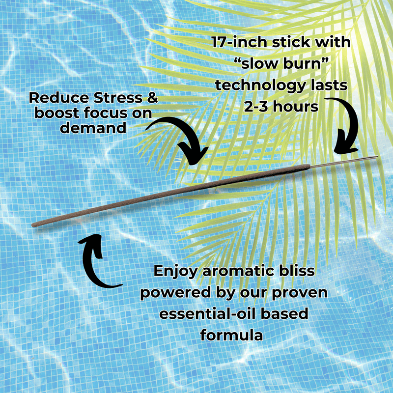 Cool Water Long Incense Sticks Best Sales Price - Smoke Odor Eliminators