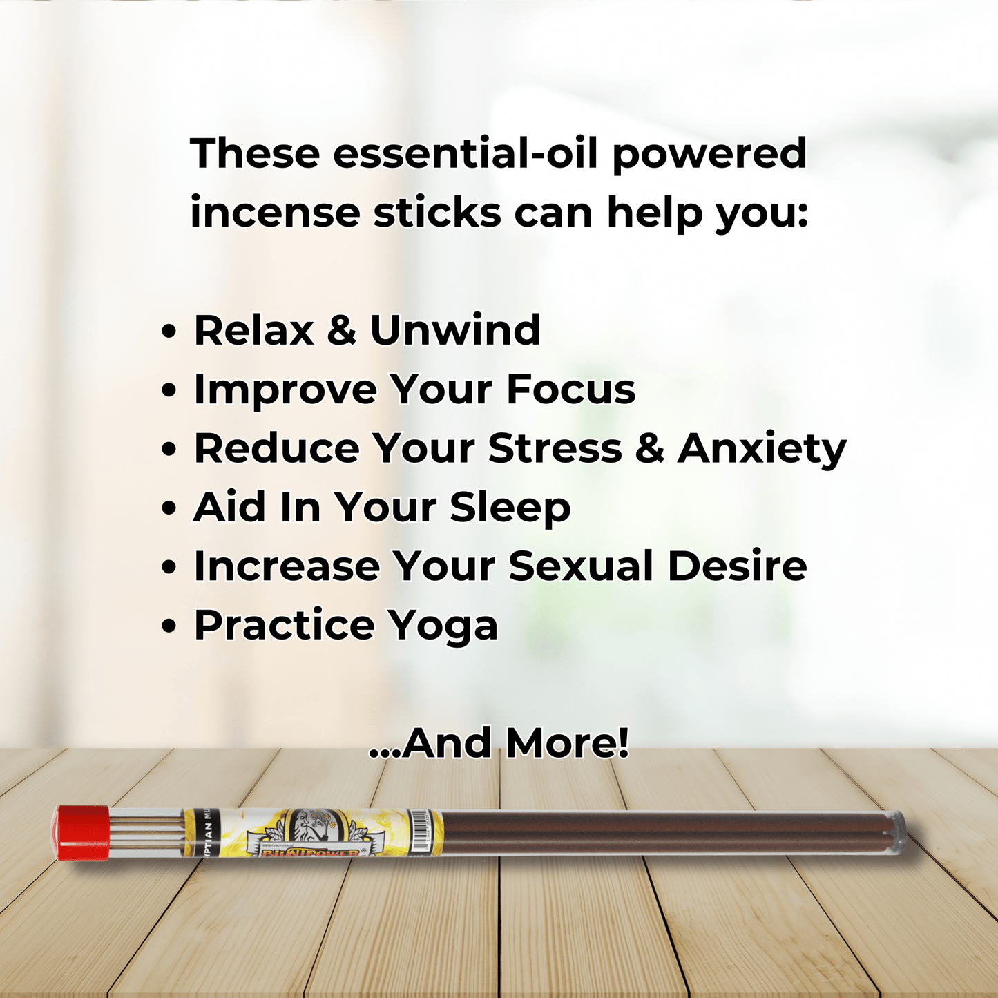 Egyptian Musk Long Incense Sticks Best Sales Price - Smoke Odor Eliminators