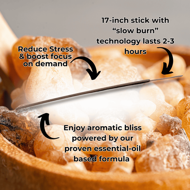 Frankincense & Myrrh Long Incense Sticks