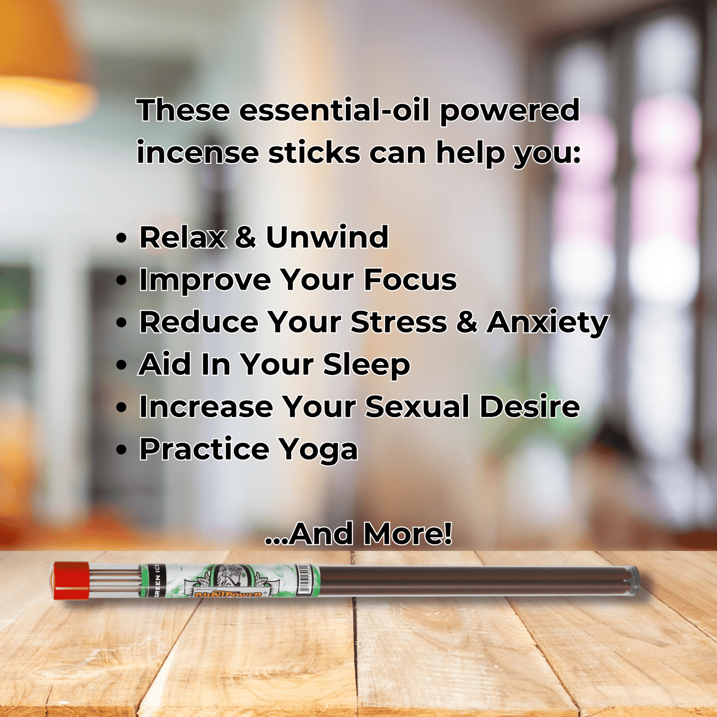 Green Ice Long Incense Sticks Best Sales Price - Smoke Odor Eliminators