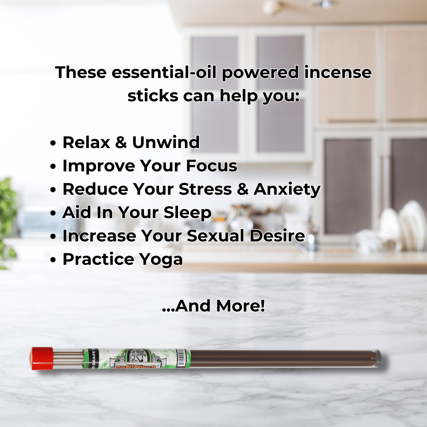 Mango Grape Green Long Incense Sticks