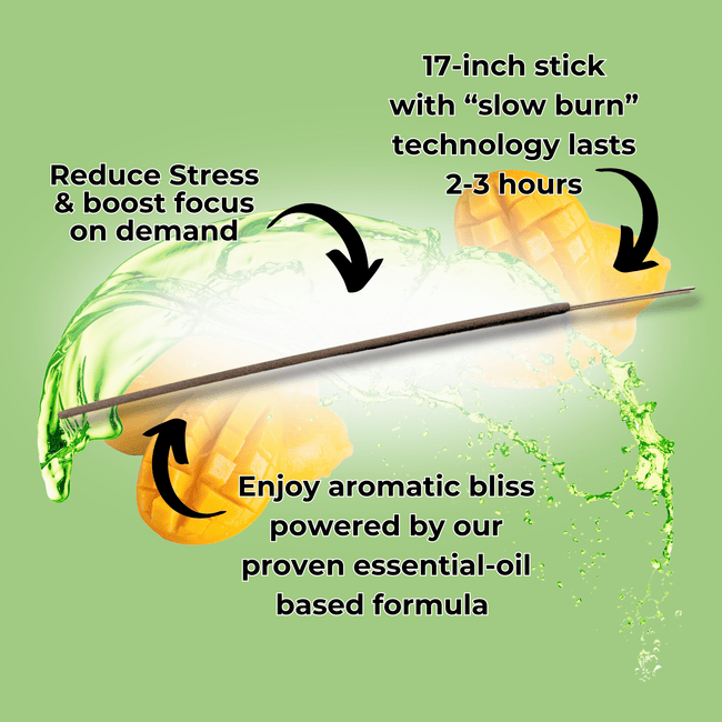 Mango Green Long Incense Sticks