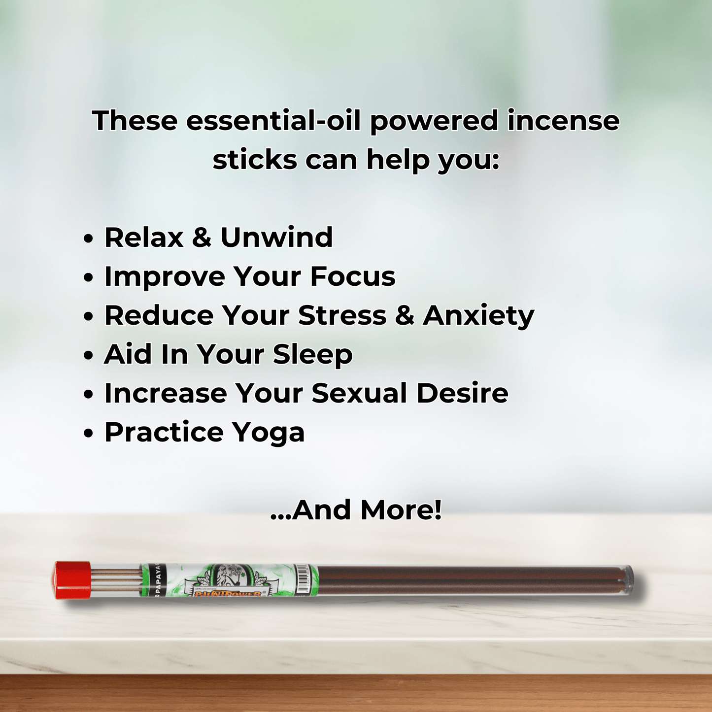 Mango Papaya Green Long Incense Sticks