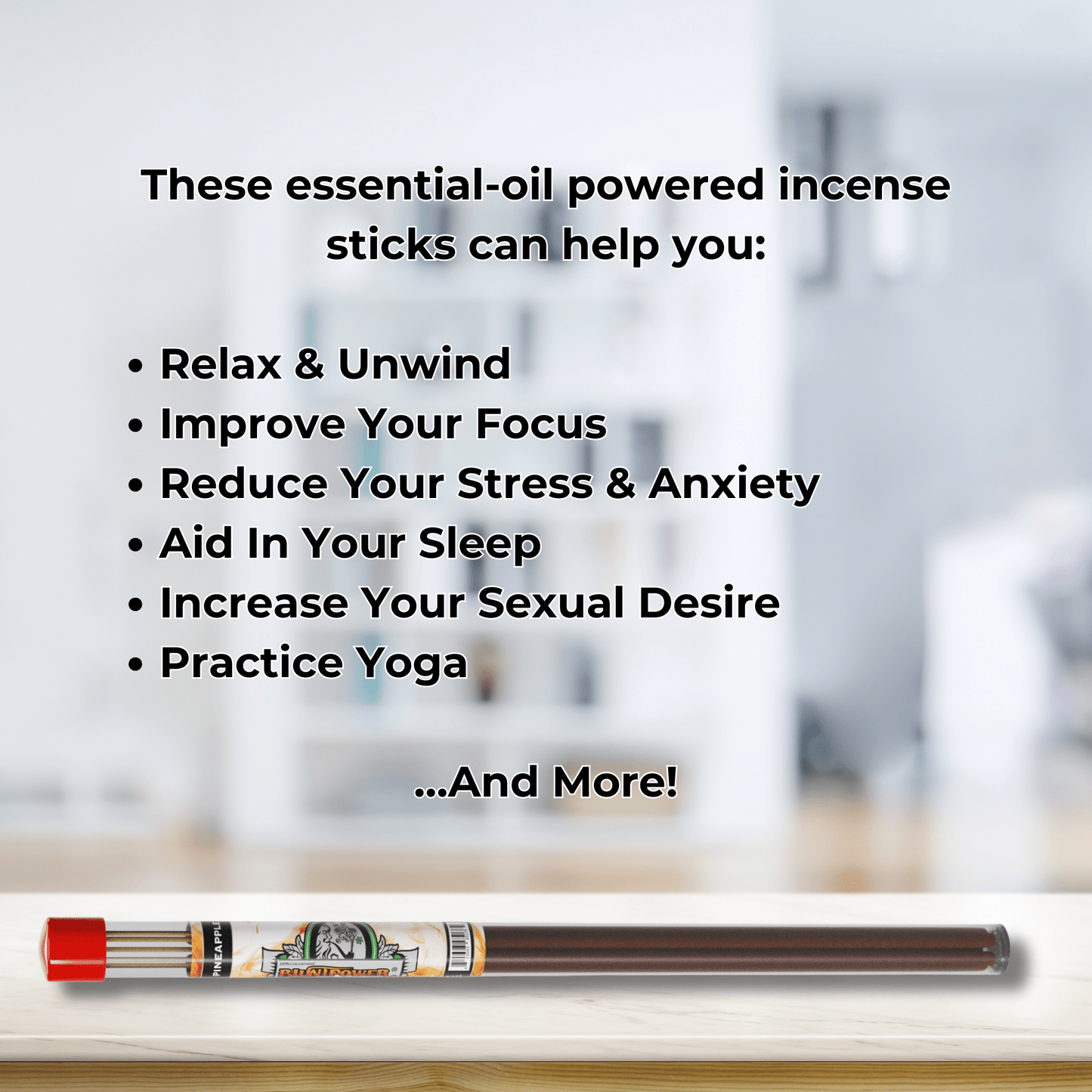 Mango Pineapple Green Long Incense Sticks