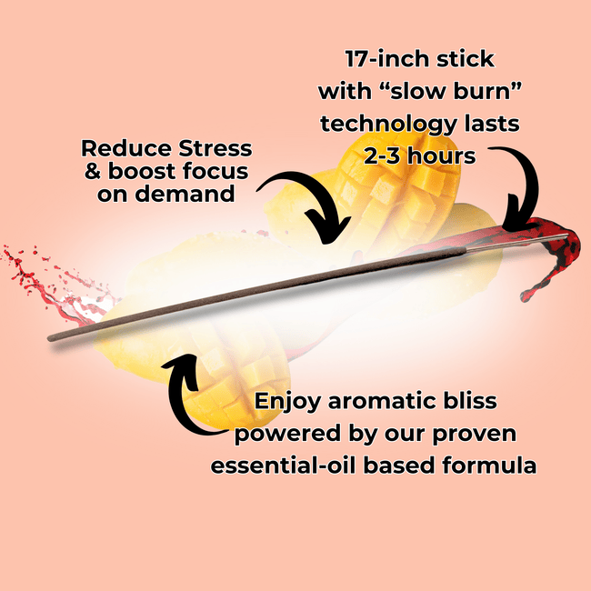 Mango Red Long Incense Sticks