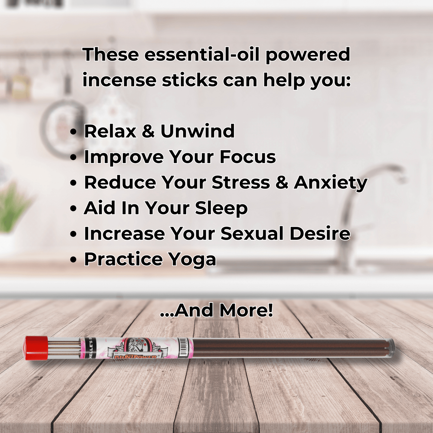 Michelles Best Long Incense Sticks Best Sales Price - Smoke Odor Eliminators