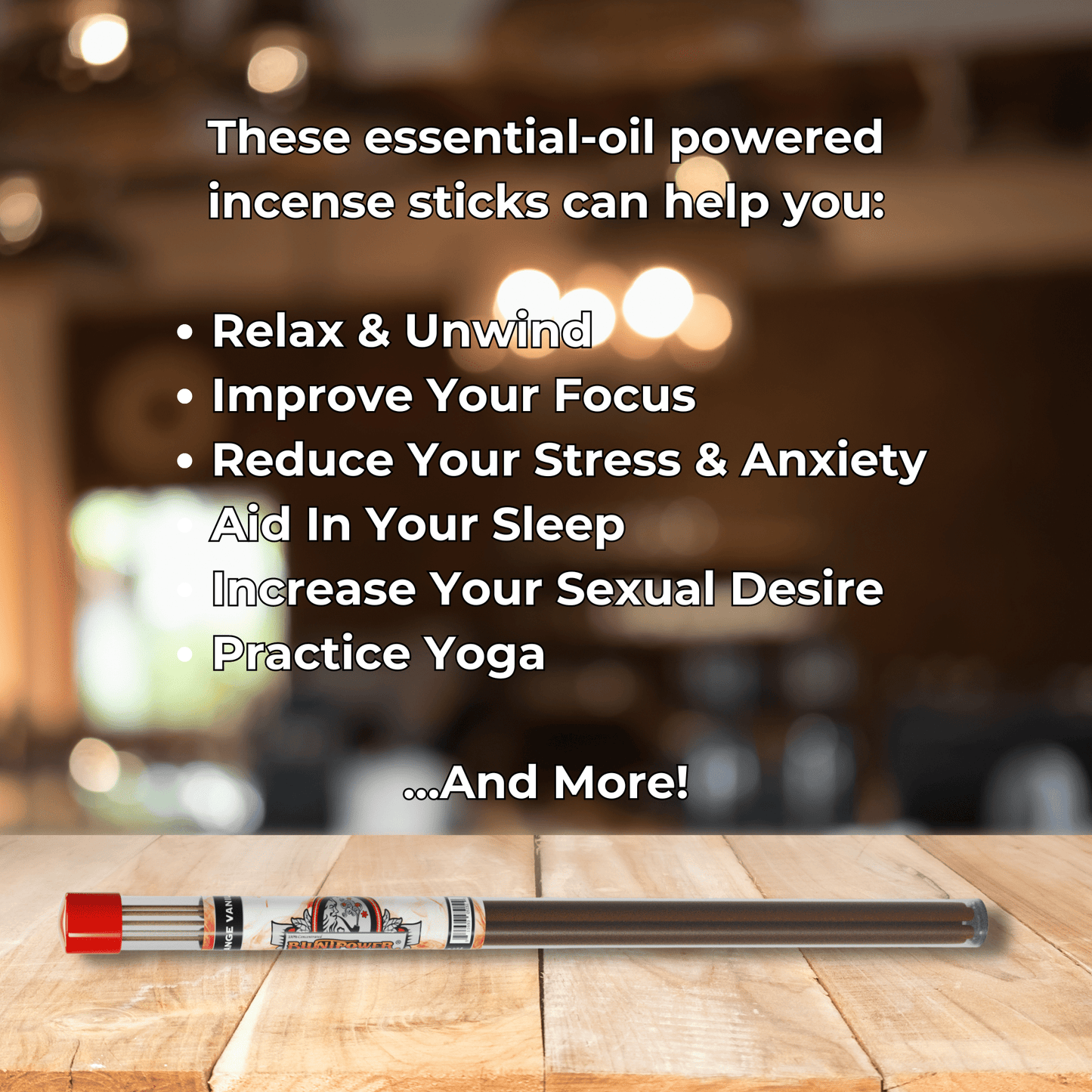 Orange Vanilla Long Incense Sticks Best Sales Price - Smoke Odor Eliminators