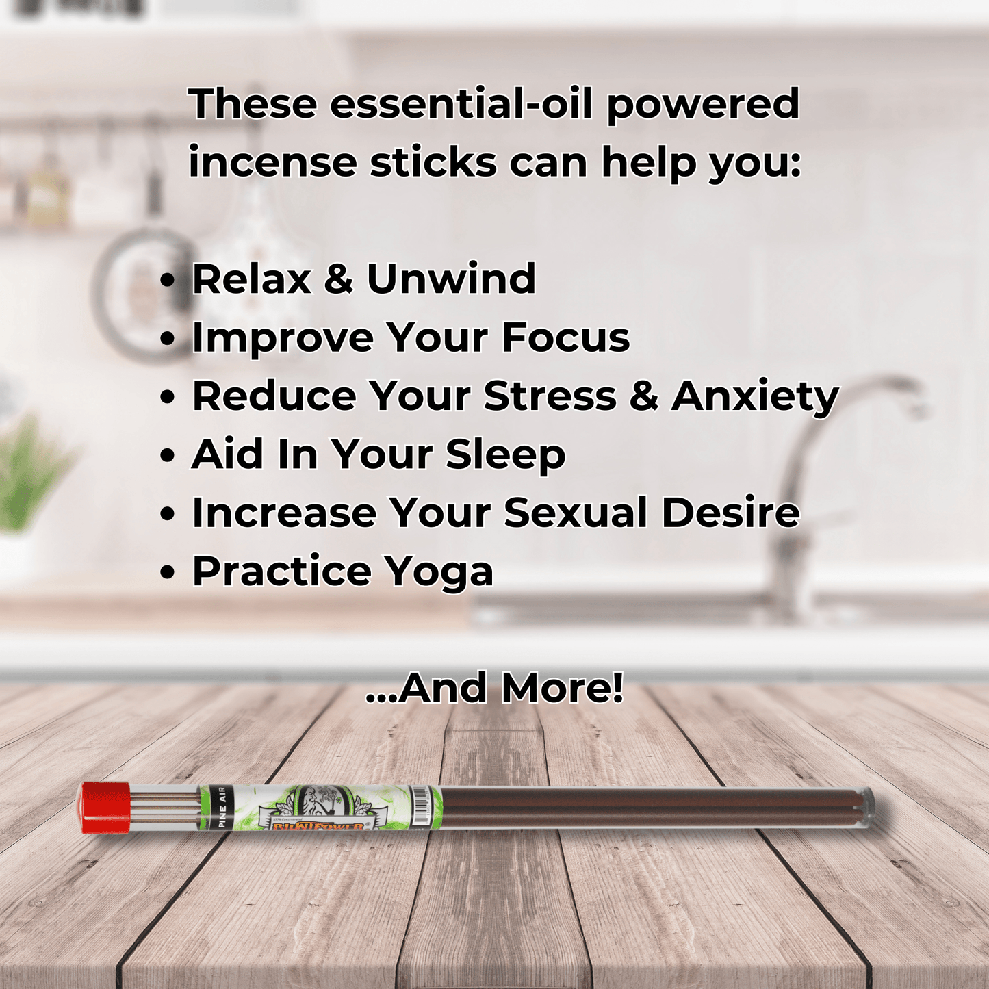 Pine Air Long Incense Sticks Best Sales Price - Smoke Odor Eliminators