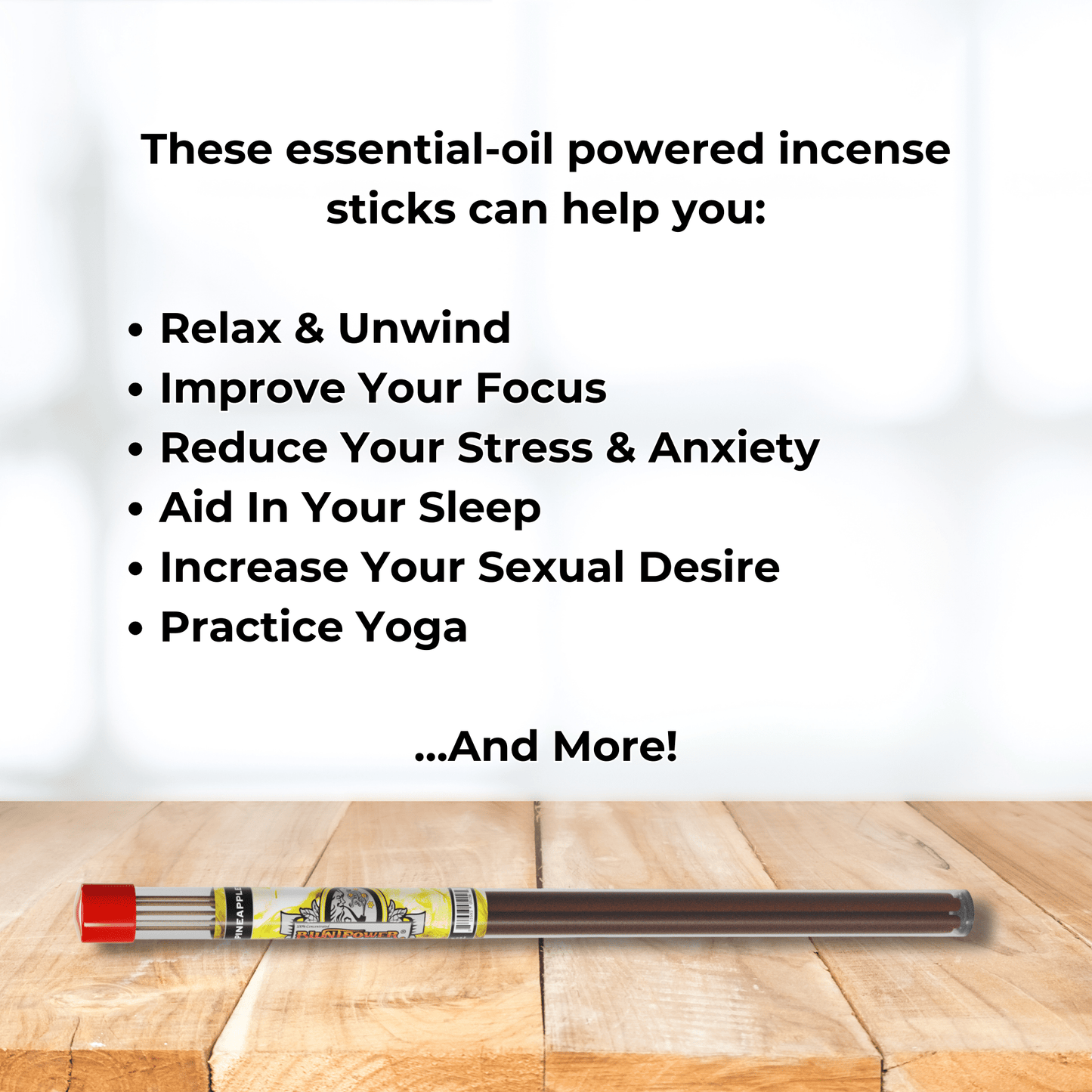 Pineapple Long Incense Sticks Best Sales Price - Smoke Odor Eliminators