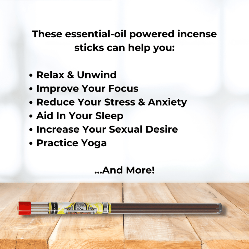 Pineapple Long Incense Sticks Best Sales Price - Smoke Odor Eliminators