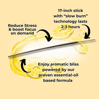 Pineapple Long Incense Sticks Best Sales Price - Smoke Odor Eliminators