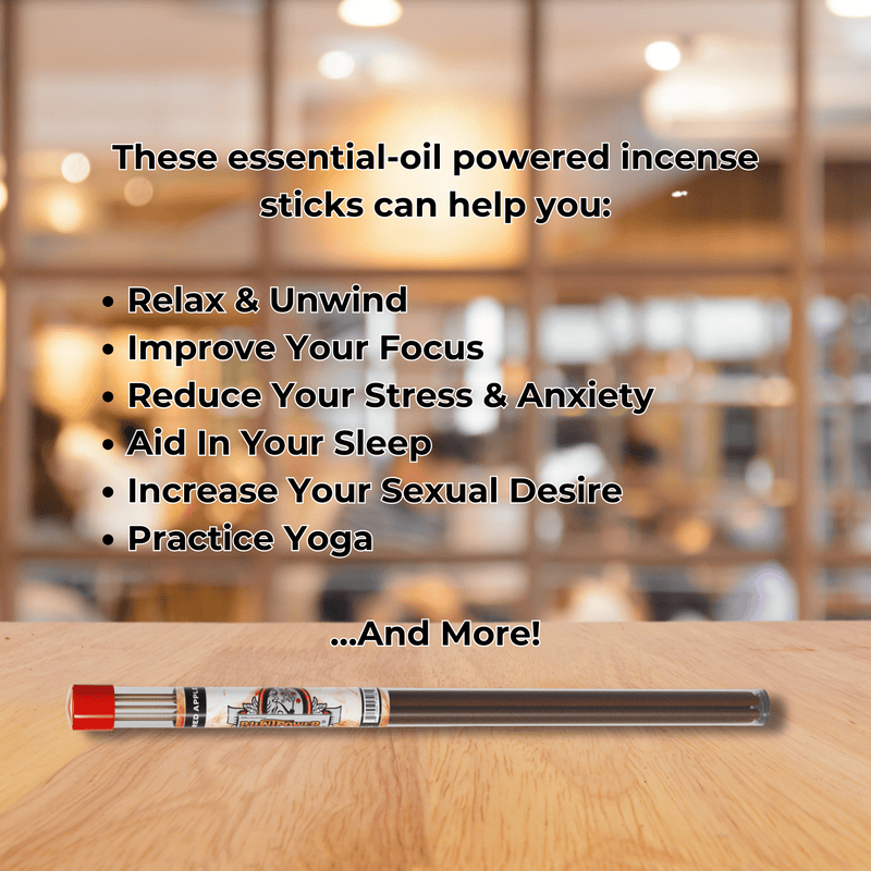 Red Apple Long Incense Sticks Best Sales Price - Smoke Odor Eliminators