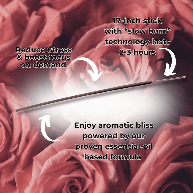 Rose Long Incense Sticks Best Sales Price - Smoke Odor Eliminators