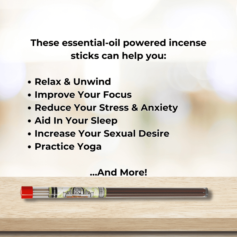 Sandalwood & Vanilla Long Incense Sticks Best Sales Price - Smoke Odor Eliminators